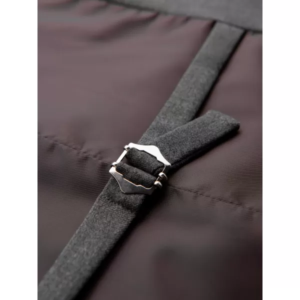  Vestă OMBRE OM-BLZV-0142 GRAFIT 