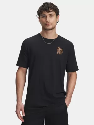 Tricou pentru bărbați UNDER ARMOUR UA M 60/40S CAN'T HOOP SS 6003684-001 NEGRU