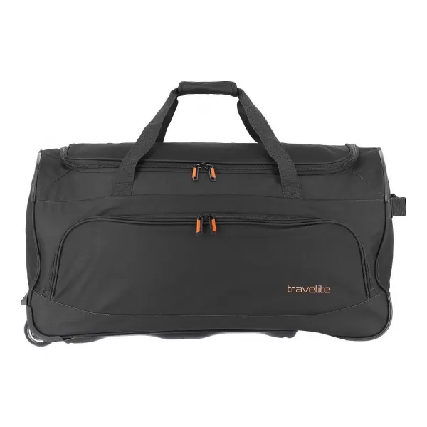  Valiză TRAVELITE Basics Fresh Wheeled Duffle NEGRU 