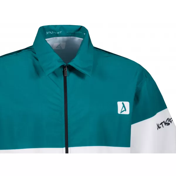  Cămașă premium pentru bărbați ALTISPORT VOJ/ALM051KOS01 KEROSEN/NEGRU 