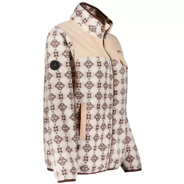 Hanorac de damă din fleece ALTISPORT GENESIS BEJ 