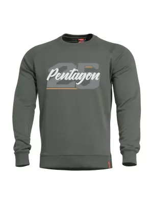 Hanorac PENTAGON HAWK SWEATER K09019-TW06 VERDE CAMO