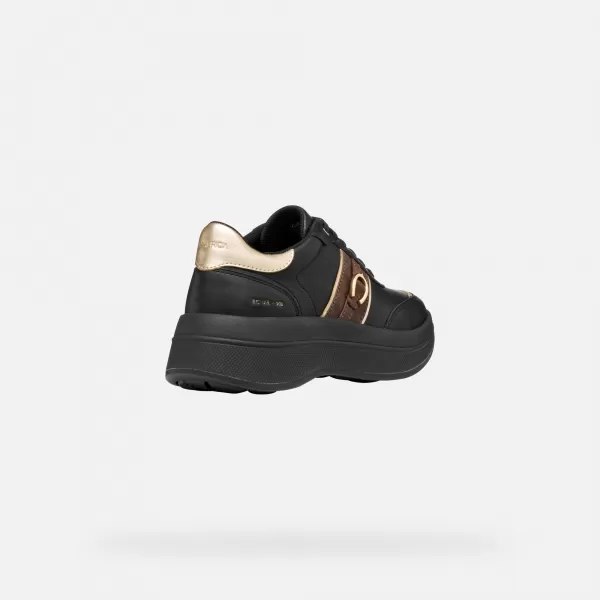  Adidași de damă GEOX SPHERICA ECUB-3 G009711 NEGRU 