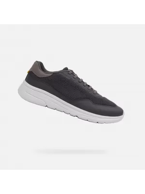 Adidași pentru bărbați GEOX KLAIVER GRI ÎNCHIS