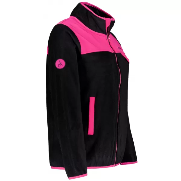  Hanorac de damă din fleece ALTISPORT GENESIS NEGRU 