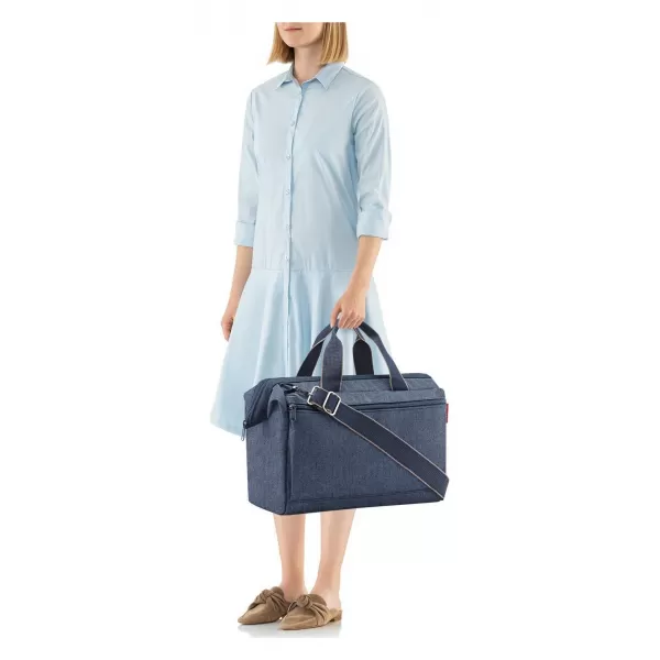  Sac REISENTHEL ALLROUNDER S POCKET HERINGBONE ALBASTRU ÎNCHIS 