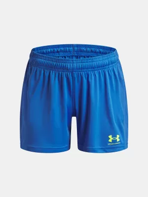 Pantaloni scurți pentru fete UNDER ARMOUR UA G'S CH. KNIT SHORT 1379457-402 ALBASTRU