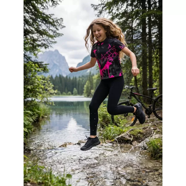  Premium funcțional pentru copii ALTISPORT VOJ/ALK076TR01 BLACK/FLUO PINK 