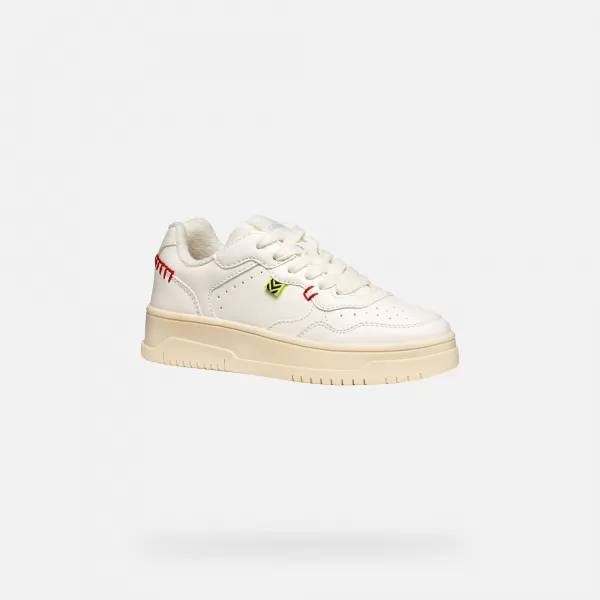  Adidași pentru fete GEOX LESTRELLA J56NLC000BCC1000 CREMOS 