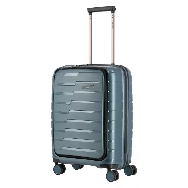  Valiză TRAVELITE AIR BASE 4W S FRONT POCKET ALBASTRU CA GHEATA 