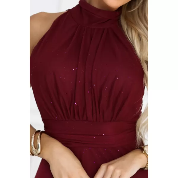  Rochie NUMOCO 636-1 BURGUNDIA 
