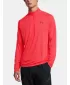 Tricou pentru bărbați UNDER ARMOUR UA TECH TEXTURED 1/2 ZIP ROŞU