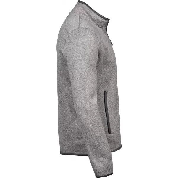  Hanorac pentru bărbați TEE JAYS | TJ 9615 MELANGE GRI 