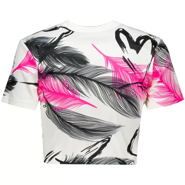  Crop top de damă premium ALTISPORT VOJ/ALW001TR07 ALB 