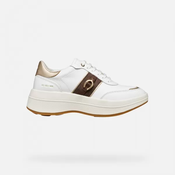  Adidași de damă GEOX SPHERICA ECUB-3 G009710 ALB 