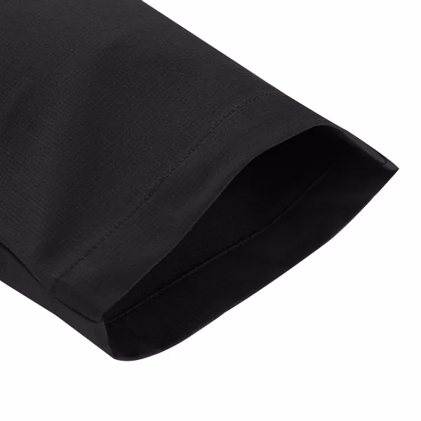  Pantaloni softshell pentru bărbați ALPINE PRO CORB MPAF672 NEGRU 