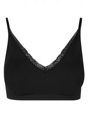 Sutienul doamnei URBAN CLASSICS TB7657A NEGRU/NEGRU