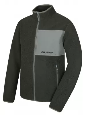 Panoul pentru bărbați HUSKY ADDY ZIP M GREEN DECOLORAT