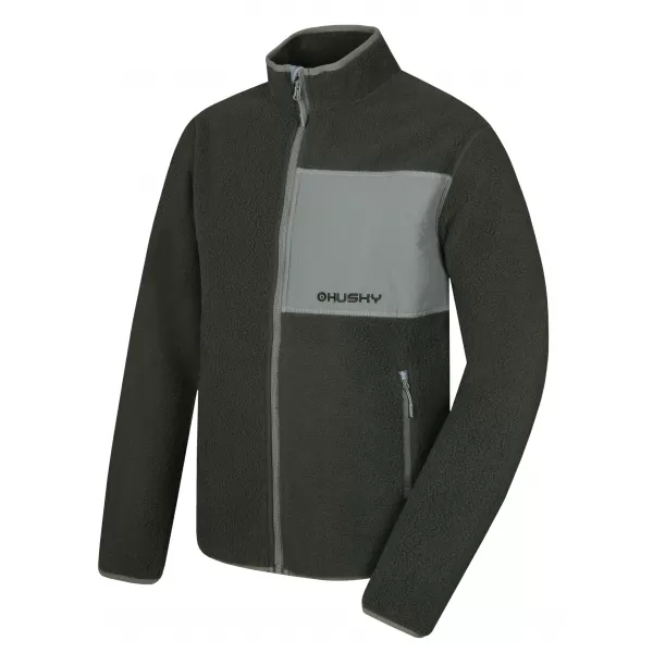  Panoul pentru bărbați HUSKY ADDY ZIP M GREEN DECOLORAT 