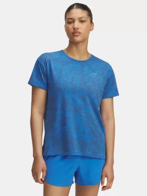 Tricou pentru femei UNDER ARMOUR VANISH ENERGY SS 2.0 PRINT 1389222-402 ALBASTRU