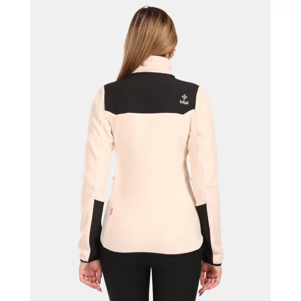  Hanorac de damă din fleece KILPI KAJAANI-W ZL0209KI BEJ 