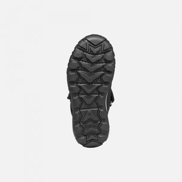  Botine pentru baieti GEOX TREKKYUP ABX J56MBB050FUC9999 NEGRU 