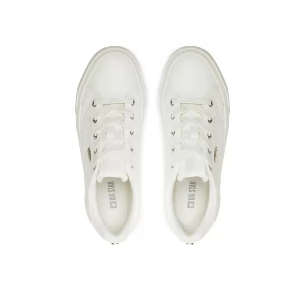  Adidași de damă BIG STAR OO274A464 WHITE Pantofi Big Star 