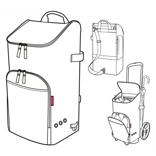  Sac REISENTHEL CITYCRUISER BAG RĂSUCIȚI ARGINTUL 