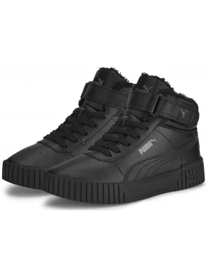 Pantofi pentru bebeluși PUMA CARINA 2.0 MID WTR JR 38738001 PUMA BLACK/NEGRU/SHADOW
