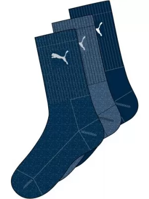 Șosete pentru bărbați PUMA CREW SOCK 3P 88035503 MARINA