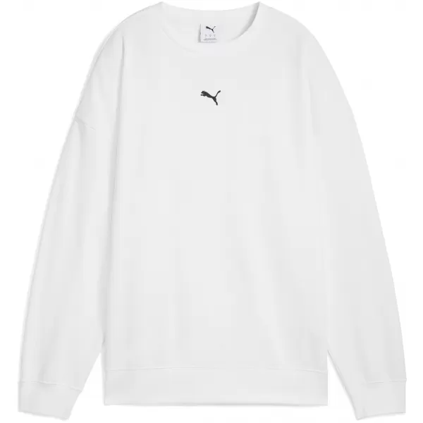  Hanorac de dama PUMA ESS OVERSIZED CREW FL 68540002 PUMA ALB 