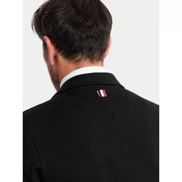  Jachetă pentru bărbați OMBRE OM-BLZB-0101 NEGRU 