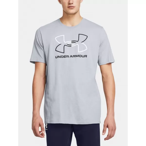  Tricou pentru bărbați UNDER ARMOUR UA GL FOUNDATION UPDATE SS 1382915-011 GRI 