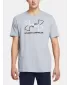Tricou pentru bărbați UNDER ARMOUR UA GL FOUNDATION UPDATE SS 1382915-011 GRI