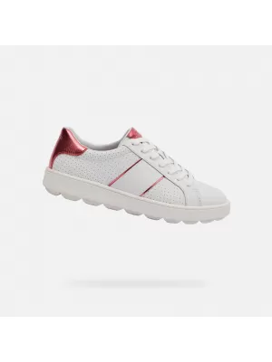 Adidași de damă GEOX SPHERICA ECUB-1 G000835 ALB