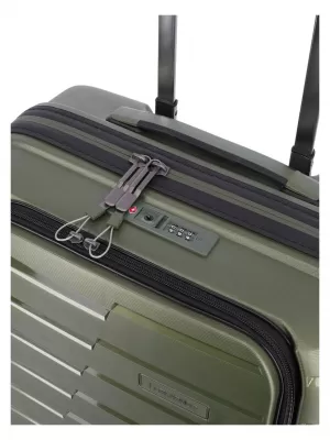 Valiză TRAVELITE AIR BASE 4W S FRONT POCKET MĂSLINE
