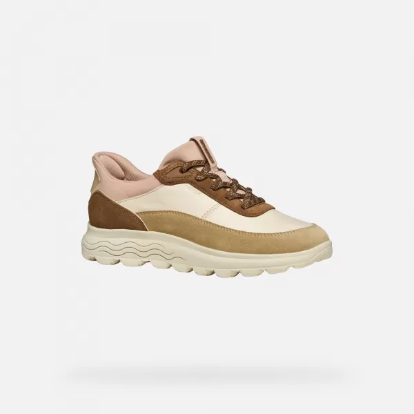  Adidași de damă GEOX SPHERICA PLUS G009588 BEJ 