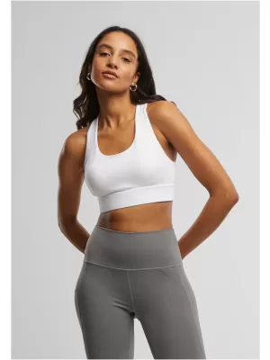 Sutienul doamnei URBAN CLASSICS TB7805 ALB