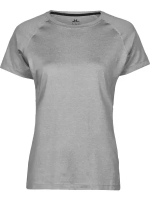 Tricou de dama TEE JAYS | TJ 7021 MELANGE GRI