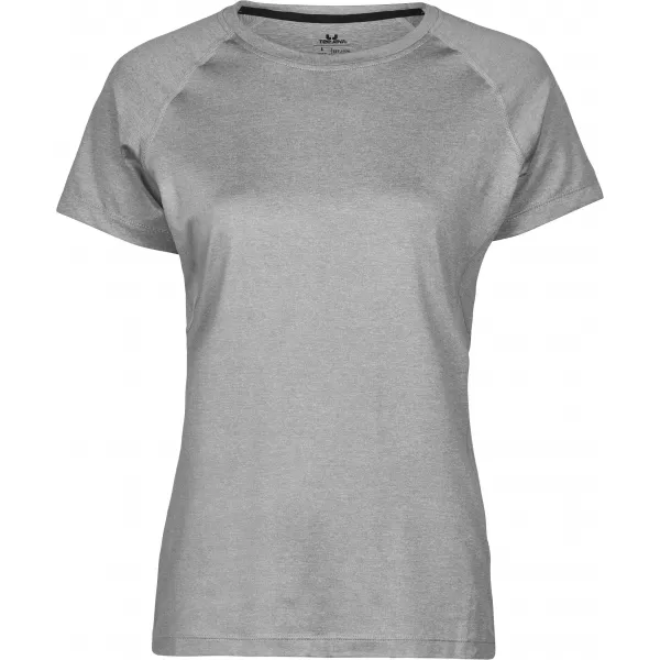  Tricou de dama TEE JAYS | TJ 7021 MELANGE GRI 