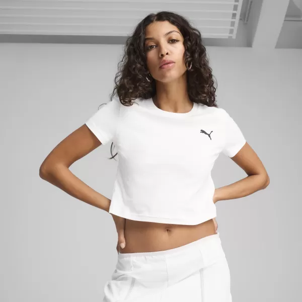  Cămaşă PUMA WARDROBE ESS BABY TEE 62974502 PUMA ALB 