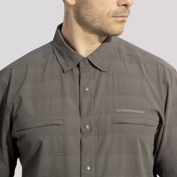  Cămașă pentru bărbați PENTAGON RIPPLE SUNPROOF SHIRT K02028 LUP/GRI 