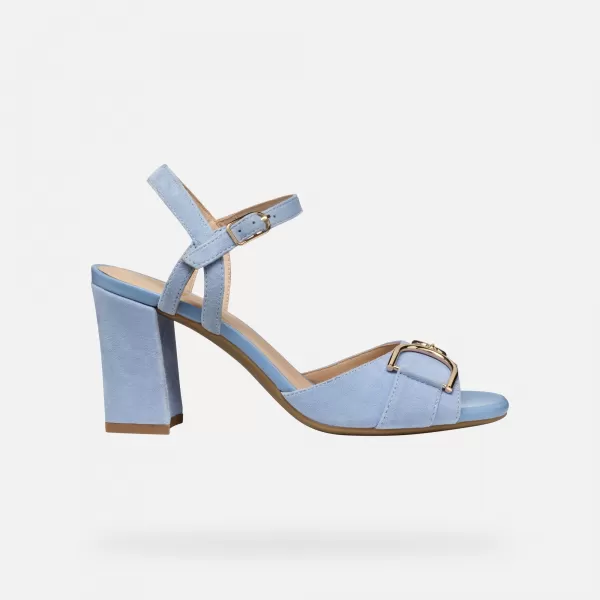  Sandale de dama GEOX NEW ERAKLIA 80 ALBASTRU DESCHIS 