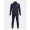 Trusa pentru baieti UNDER ARMOUR UA RIVAL KNIT TRACK SUIT 1363290-403 ALBASTRU
