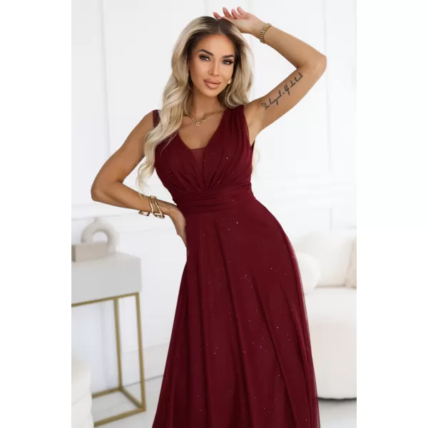  Rochie NUMOCO 637-1 BURGUNDIA 