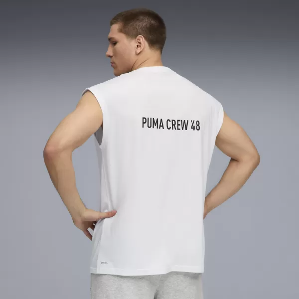  Cămaşă PUMA M GRAPHIC CUTOFF TANK 52762002 PUMA ALB 