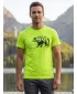 Tricou pentru bărbați cu mâneci scurte ALTISPORT ALM193129 LĂMÂIE VERDE