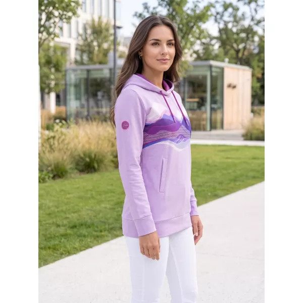  Hanorac de dama ALTISPORT GAE VIOLET DESCHIS 
