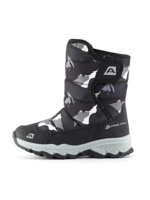 Pantofi pentru copii ALPINE PRO IREMO NEGRU