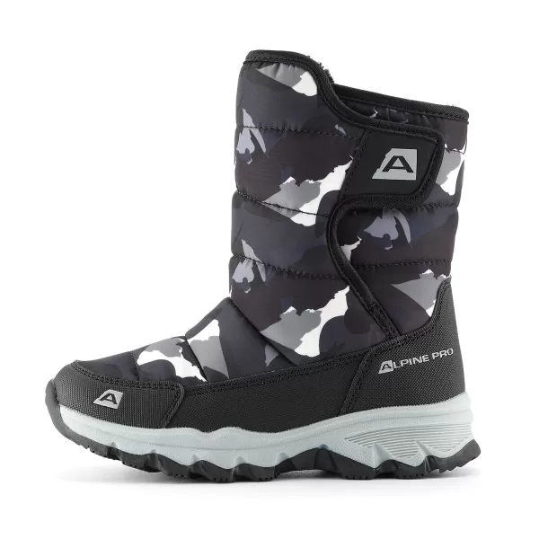  Pantofi pentru copii ALPINE PRO IREMO NEGRU 